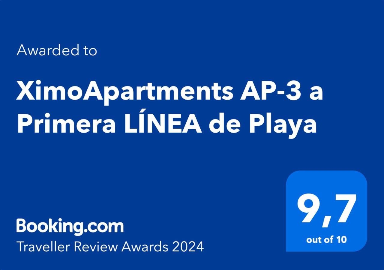 Ap-3 Ximoapartments A Primera Linea Playa & Chimenea Oliva Εξωτερικό φωτογραφία